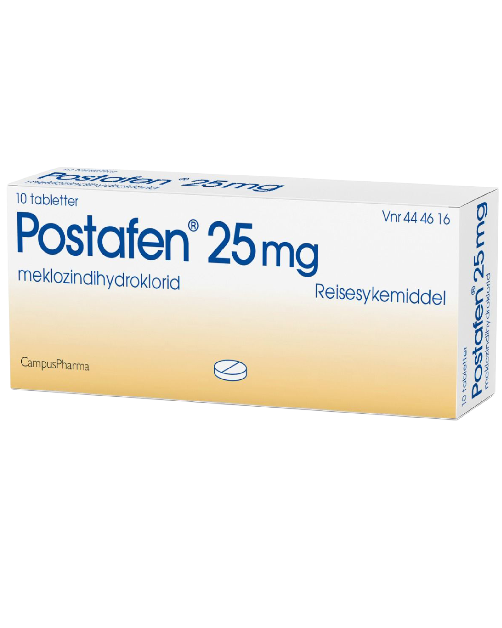 Postafen 25 mg tabletter 10 stk - Apotek 1
