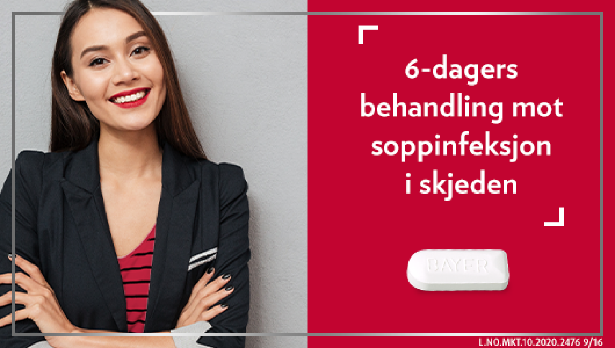Canesten 100 mg vaginaltabletter med applikator 6stk - Apotek 1