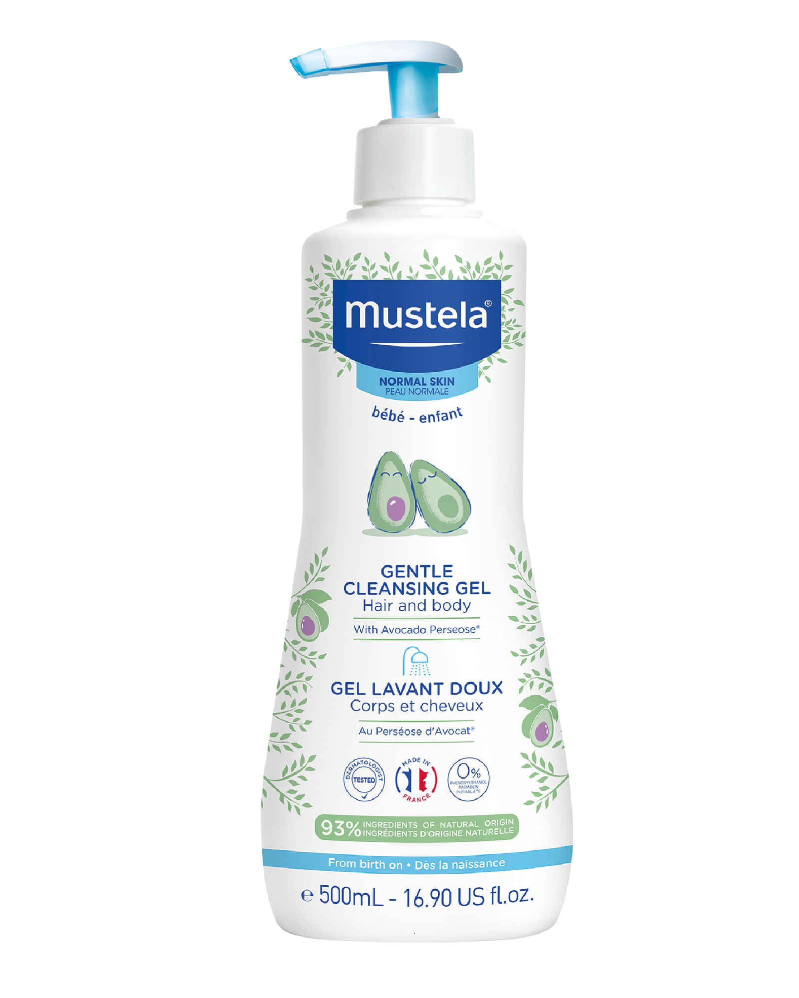 Mustela Gentle Cleansing Gel -500ml