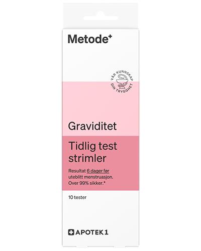 graviditetstest strimler 10stk - Apotek 1