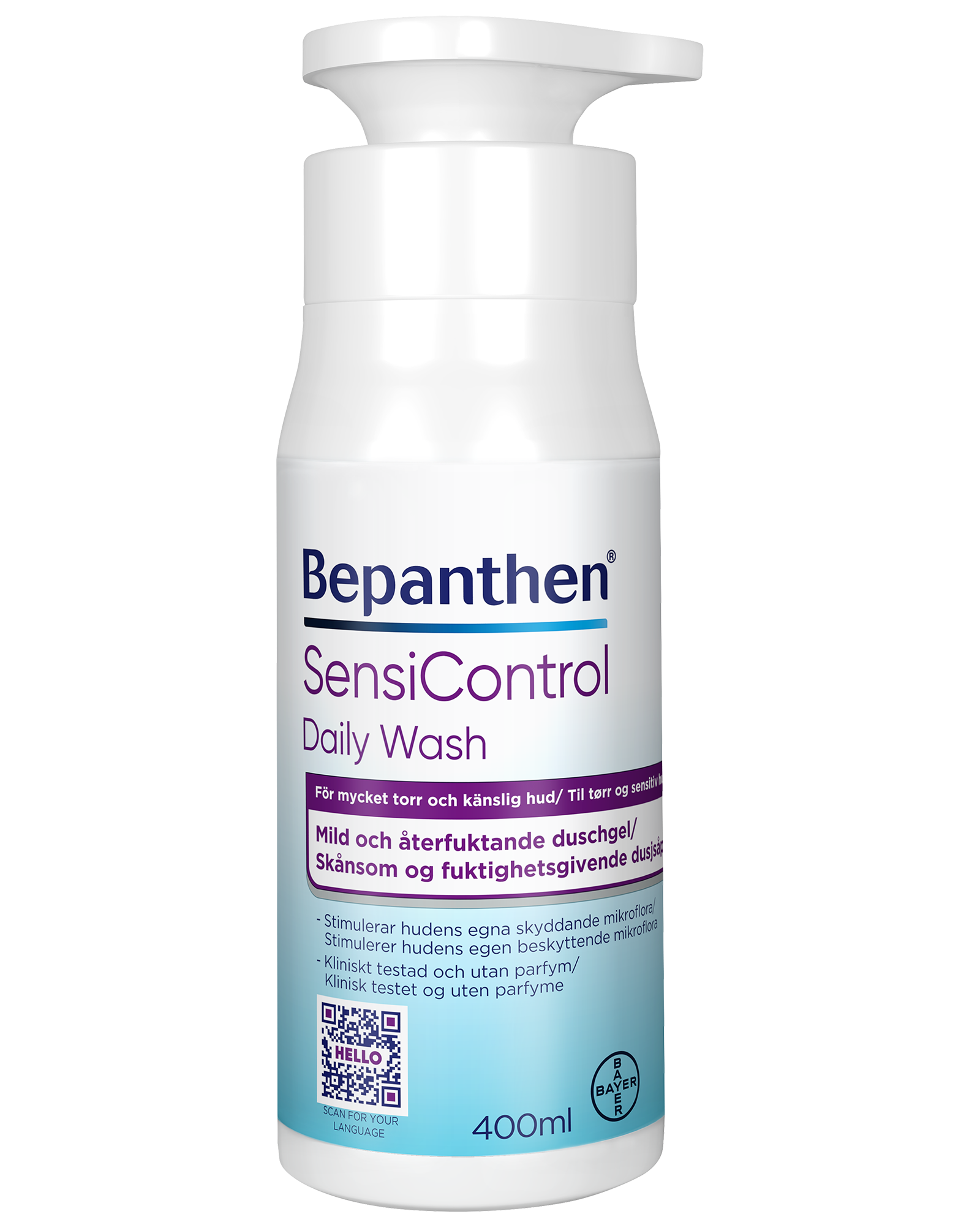 Bepanthen Sensicontrol Dusjsåpe 400ml
