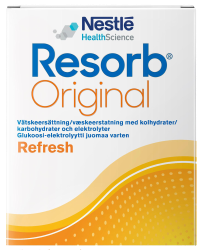 Resorb væskeerstatning brusetabletter appelsin 2x10 stk - Apotek 1
