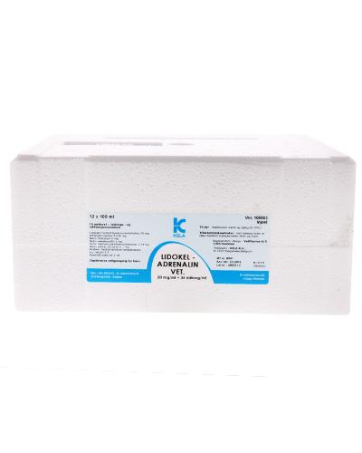 Lidokel-Adr vet inj 20mg+36mcg - Apotek 1