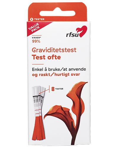 Rfsu Graviditetstest Test Ofte, 8 stk.