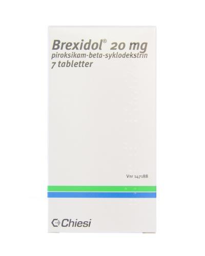 Brexidol 20 mg tabletter 7 stk - Apotek 1