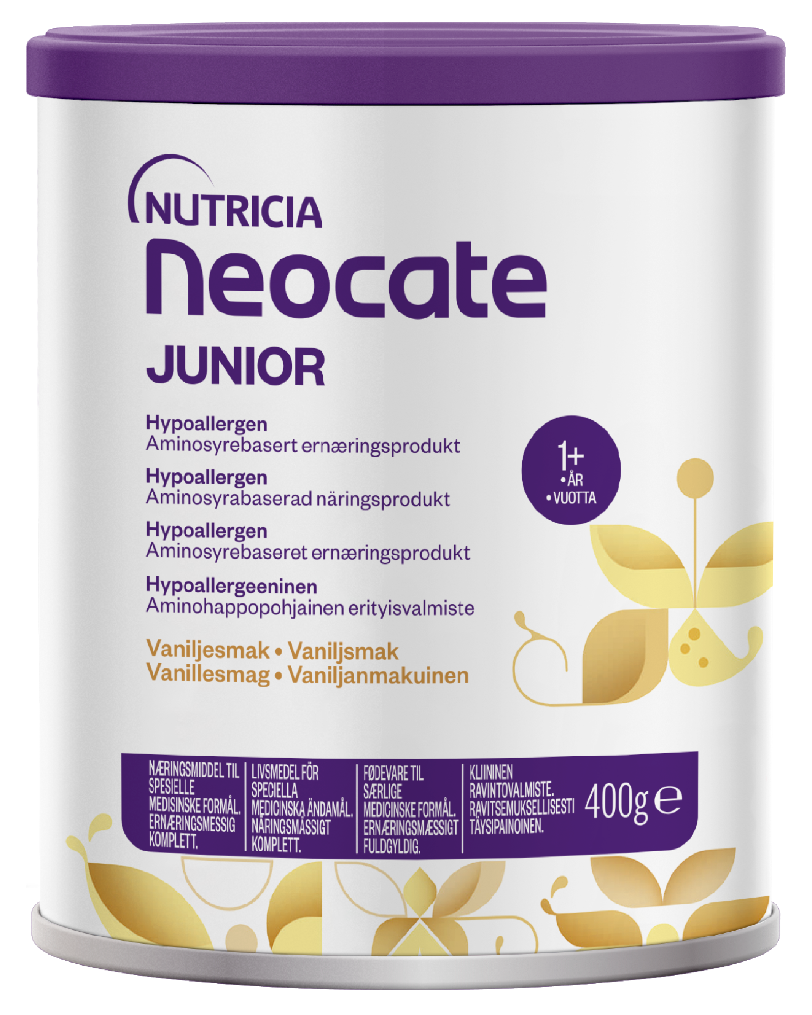 Neocate Junior pulver vanilje 400 g