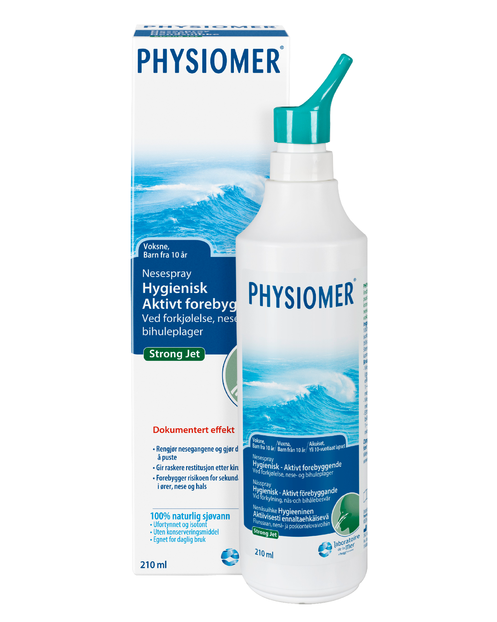 Physiomer nesespray jet strong 210ml - Apotek 1