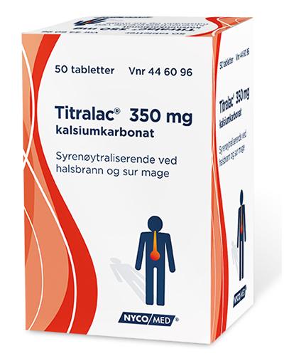 Titralac 350 mg tabletter 50 stk - Apotek 1