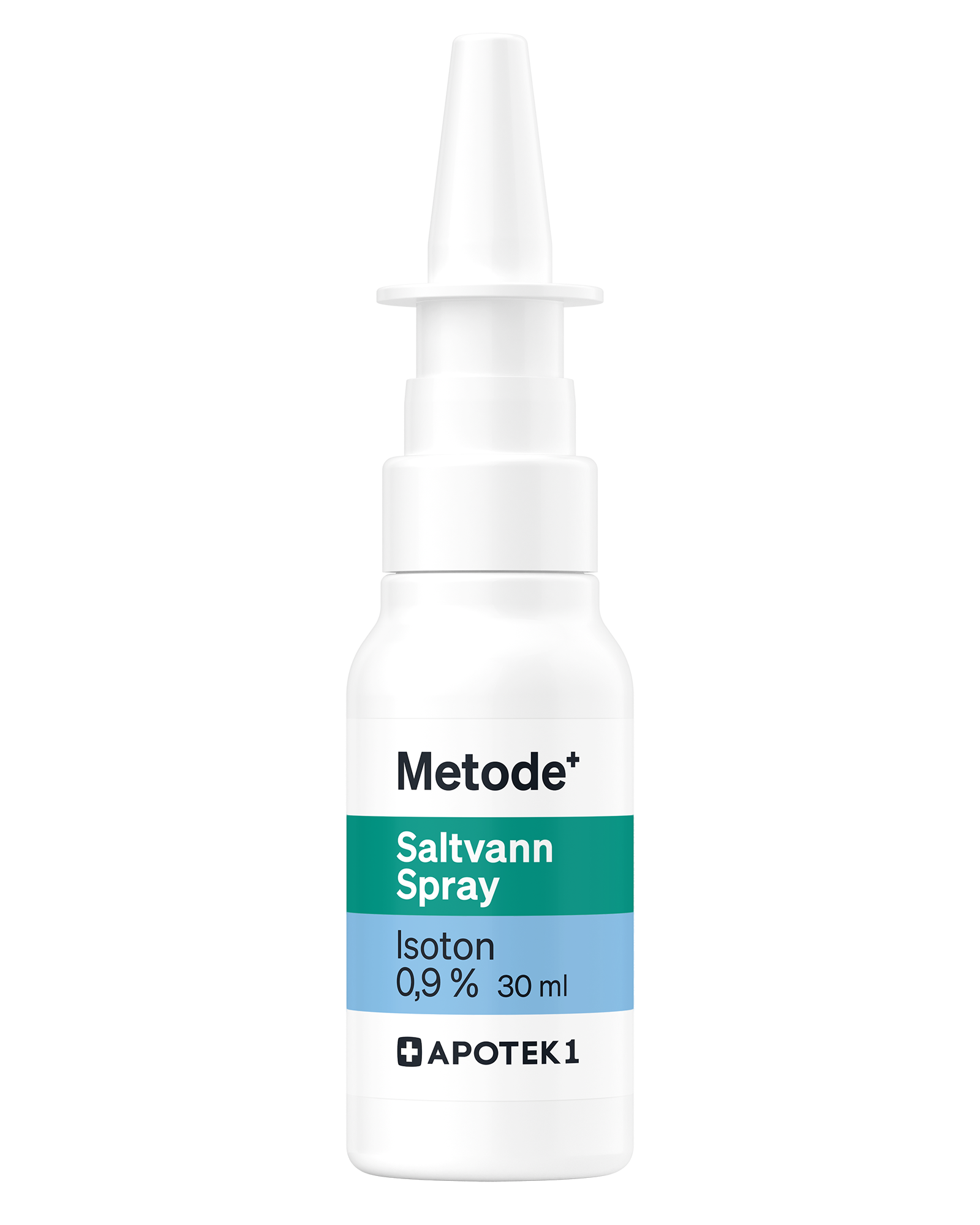 Metode isoton saltvannsspray 0,9% 30 ml - Apotek 1