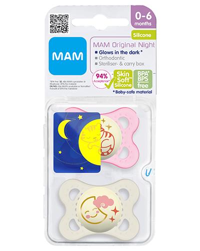 Mam Night Narresmokk 0 6 Maneder Rosa 2stk Apotek 1