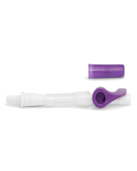 Qufora Q-Flow kateterventil steril dreie med 5 cm silikonrør 30 stk ...