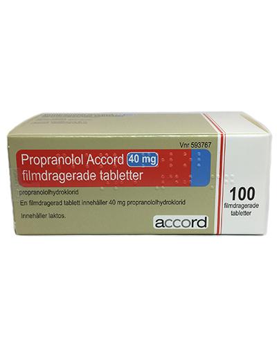Propranolol Accord 10 Mg