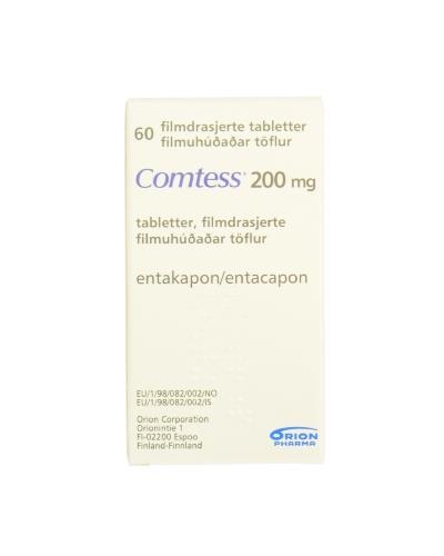 Comtess Tablett, filmdrasjert 200 mg 60 stk - Apotek 1