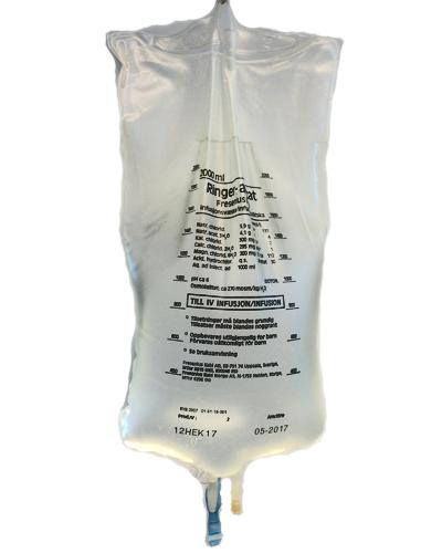 Ringer-Acetat Fresenius Kabi Infusjonsvæske, oppløsning 2x5000ml - Apotek 1