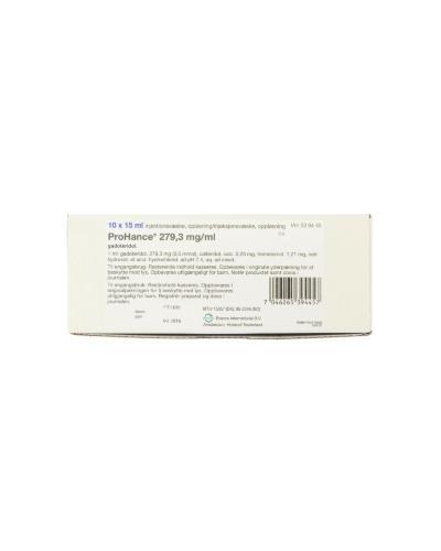 ProHance Injeksjonsvæske, oppløsning 279,3 mg/ml 10x15 ml - Apotek 1