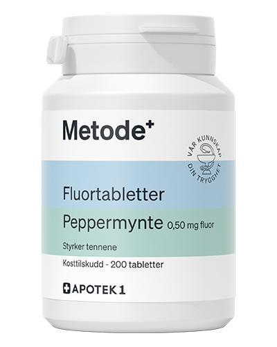fluortabletter 0,5mg peppermyntesmak 200 stk