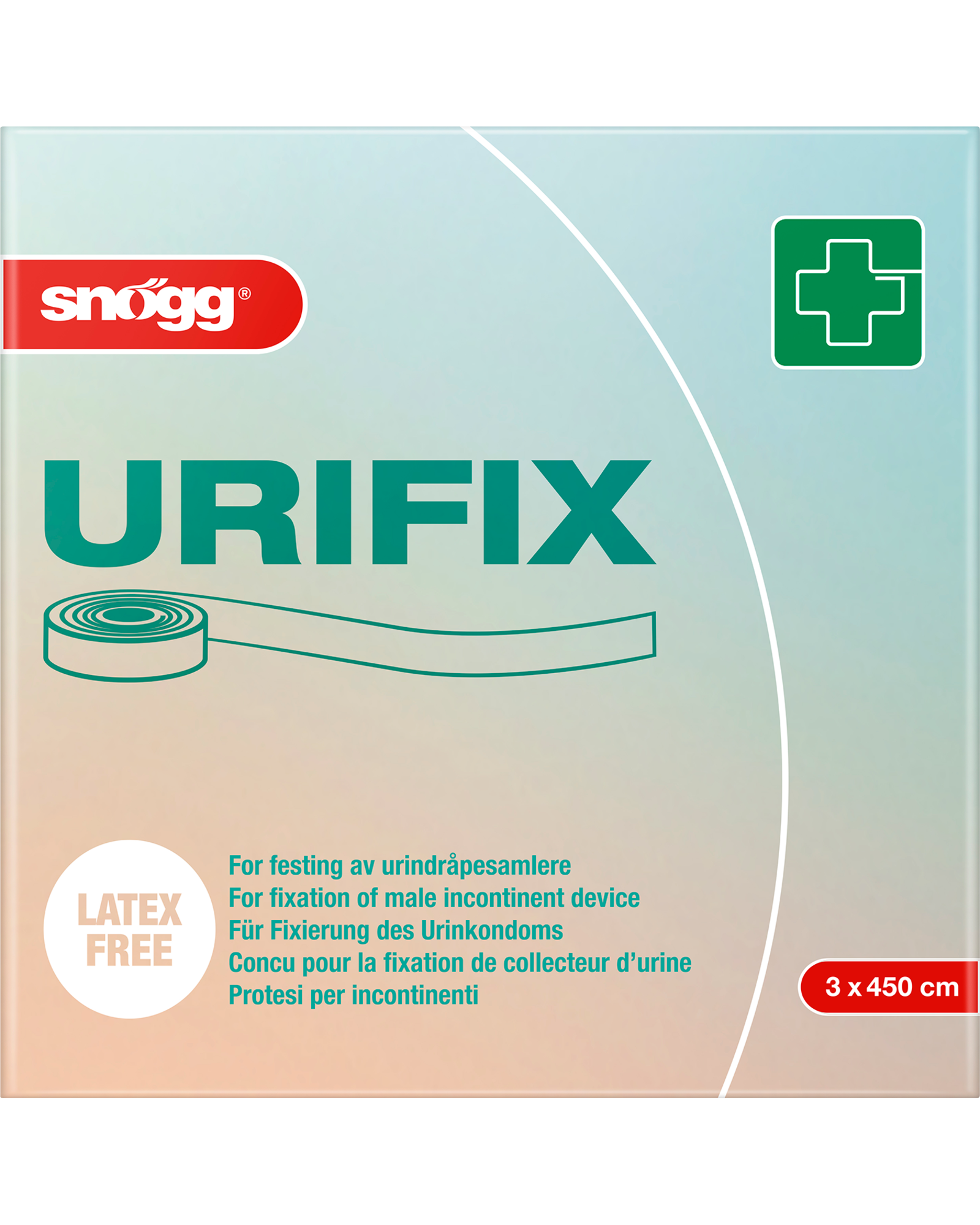 Urifix selvheftende 3cmx4,5m 1 stk - Apotek 1