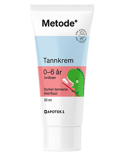 Tannkrem til barn 0–6 år jordbærsmak 50 ml