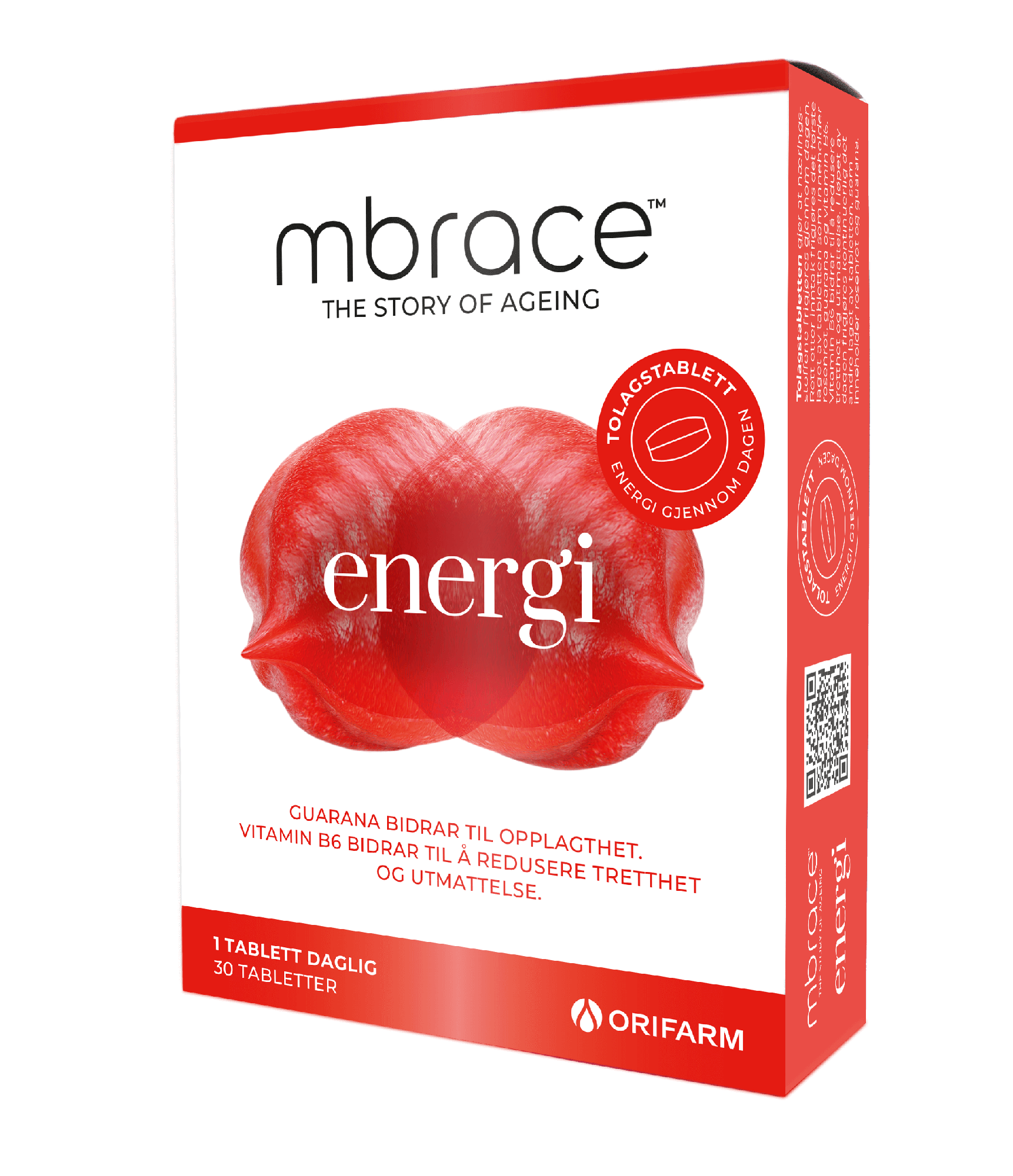 mbrace Energi tabletter 30 stk Apotek 1