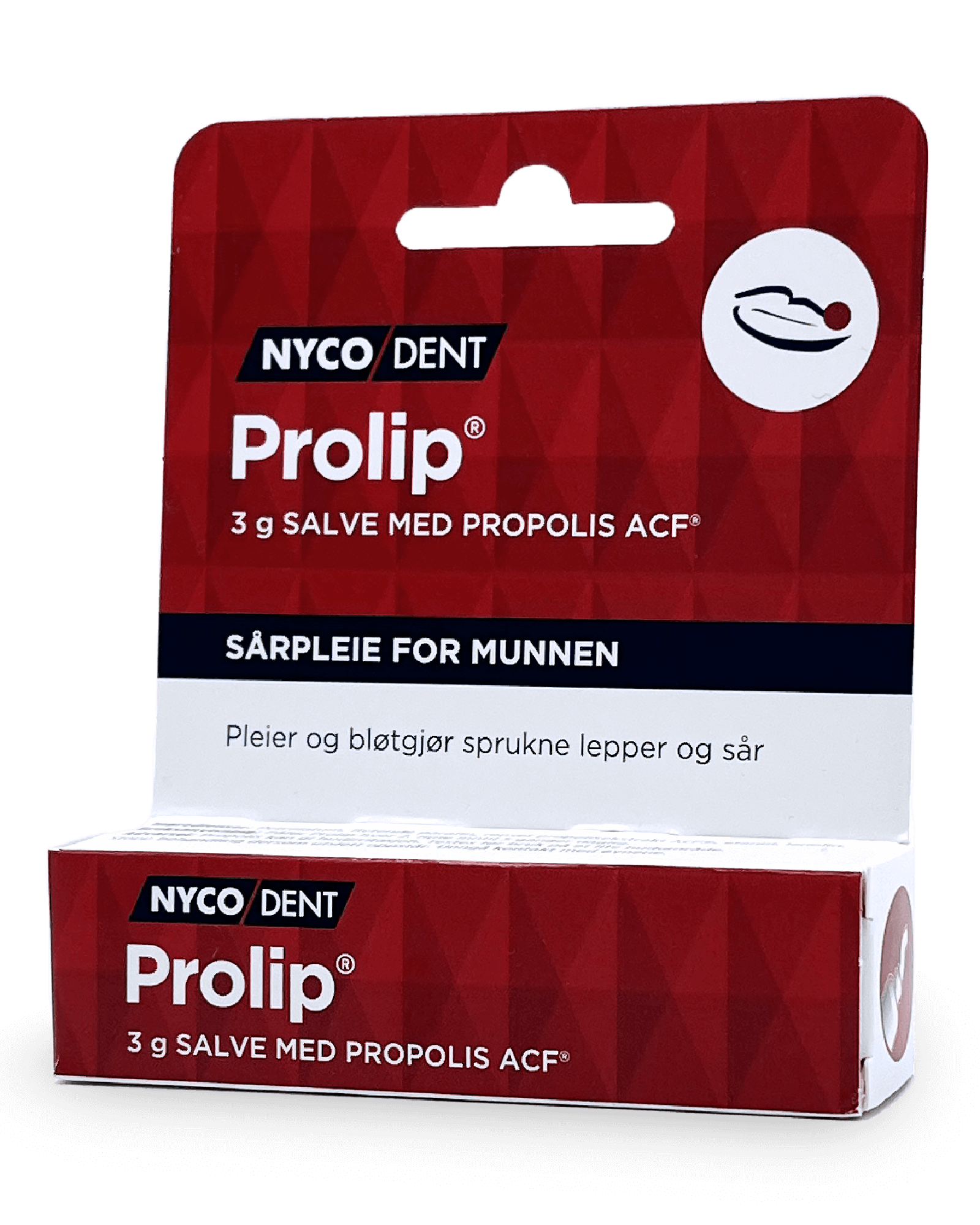 Nycodent Prolip salve med 3 % propolis ACF 3 g - Apotek 1