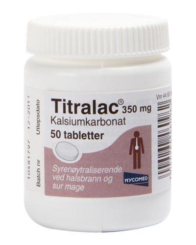 Titralac 350mg tabletter 50stk - Apotek 1