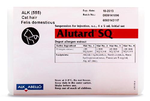 Alutard SQ Kattehår injeksjon start 4x5 ml - Apotek 1